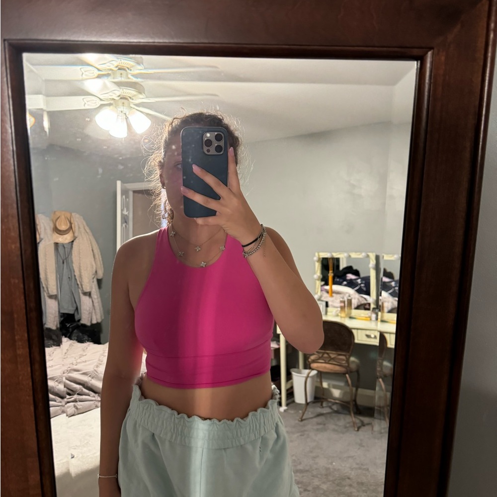 Lululemon Sports Bra Sonic Pink